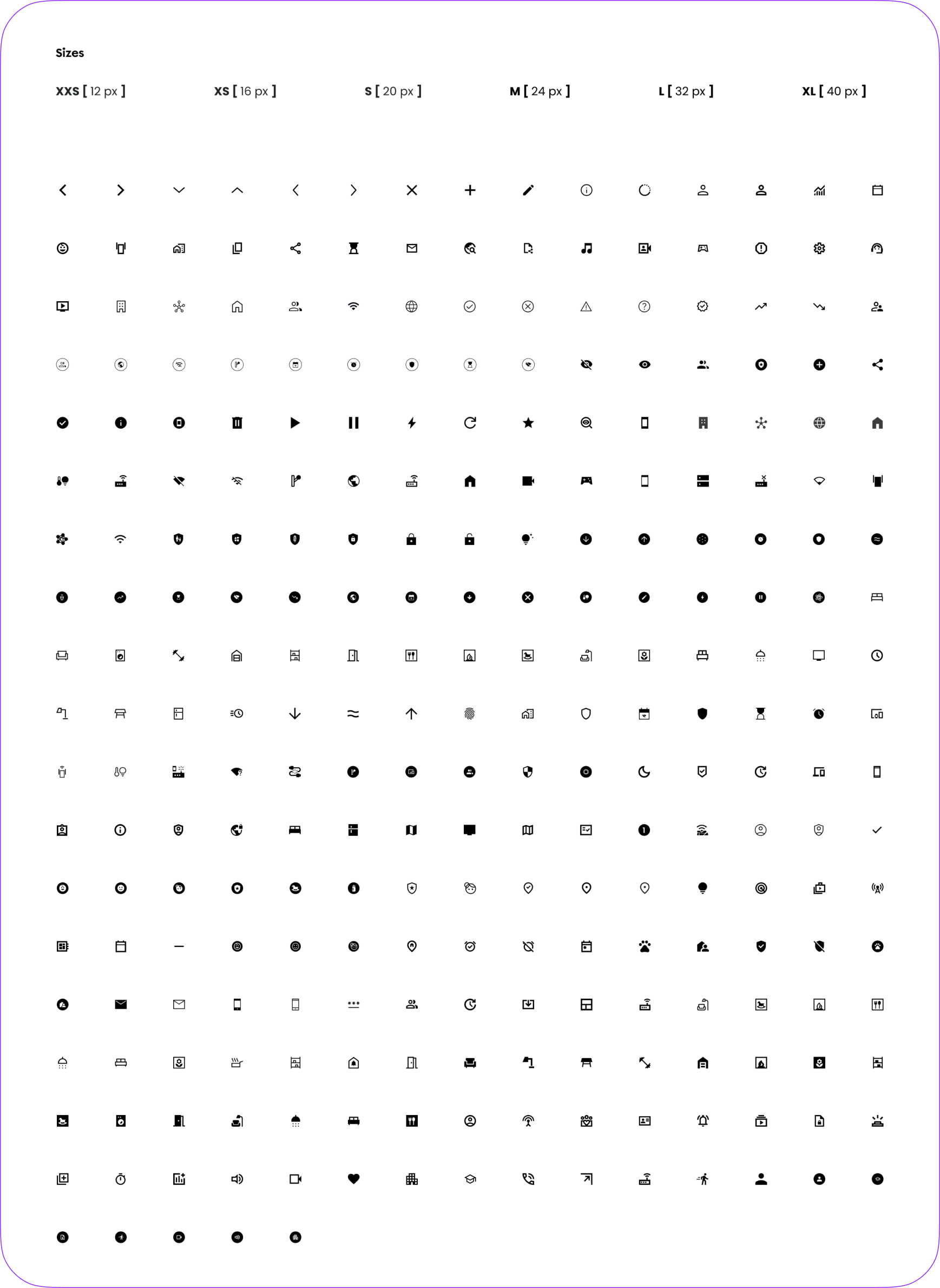 Icons library
